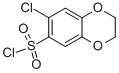 7-Chloro-2,3-dihydro-benzo[1,4]dioxine6-sulfonyl chloride Structure,889939-46-2Structure