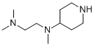 N,n,n-trimethyl-n-piperidin-4-yl-ethane-1,2-diamine Structure,889940-14-1Structure