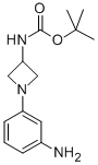 [1-(3-Amino-phenyl)-azetidin-3-yl]-carbamicacidtert-butylester Structure,889948-07-6Structure