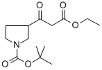 Ethyl 3-(1-boc-3-pyrrolidinyl)-3-oxopropanoate Structure,889955-52-6Structure