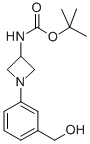 [-(3-Hydroxymethyl-phenyl)-azetidin-3-yl]-carbamicacidtert-butylester Structure,889956-21-2Structure