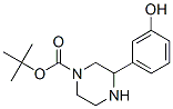 3-(3-Hydroxy-phenyl)-piperazine-1-carboxylic acid tert-butyl ester Structure,889956-76-7Structure