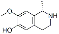 (1S)-1,2,3,4-tetrahydro-7-methoxy-1-methyl-6-isoquinolinol Structure,89-31-6Structure