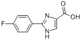 2-(4-Fluoro-phenyl)-1H-imidazole-4-carboxylic acid Structure,890006-82-3Structure