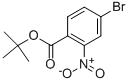 4-Bromo-2-nitrobenzoic acid tert butyl ester Structure,890315-72-7Structure