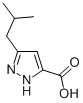 3-Isobutyl-1h-pyrazole-5-carboxylic acid Structure,890591-01-2Structure