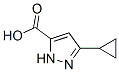 3-Cyclopropyl-1H-pyrazole-5-carboxylic acid Structure,890591-72-7Structure