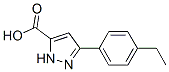 3-(4-Ethylphenyl)-1H-pyrazole-5-carboxylic acid Structure,890591-84-1Structure