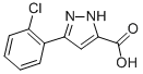 5-(2-Chlorophenyl)-1H-pyrazole-3-carboxylic acid Structure,890621-13-3Structure