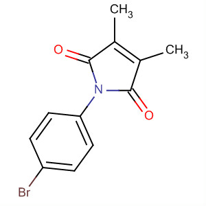 1-(4-Bromophenyl)-3,4-dimethyl-1h-pyrrole-2,5-dione Structure,89068-56-4Structure