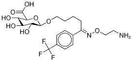 Desmethyl fluvoxamine beta-d-glucuronide Structure,89103-66-2Structure