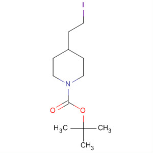 T-butyl 4-(2-iodoethyl)-1-piperidinecarboxylate Structure,89151-46-2Structure