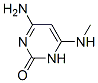 4-Amino-6-(methylamino)pyrimidin-2(1h)-one Structure,89181-82-8Structure