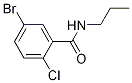 5-Bromo-2-chloro-n-propylbenzamide Structure,892018-30-3Structure