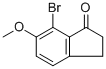 7-Bromo-6-methoxy-2,3-dihydro-1h-inden-1-one Structure,892152-26-0Structure