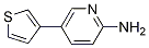 5-(3-Thienyl)-2-pyridinamine Structure,892282-90-5Structure