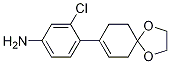 3-Chloro-4-(1,4-dioxaspiro[4.5]dec-7-en-8-yl)benzenamine Structure,892492-98-7Structure