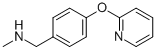 N-methyl-n-[4-(pyridin-2-yloxy)benzyl]amine Structure,892501-90-5Structure