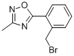 5-[2-(Bromomethyl)phenyl]-3-methyl-1,2,4-oxadiazole Structure,892501-91-6Structure