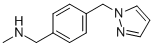 N-methyl-4-(1H-pyrazol-1-ylmethyl)benzylamine Structure,892502-08-8Structure