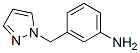 3-(1H-pyrazol-1-ylmethyl)aniline Structure,892502-09-9Structure