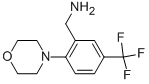 2-Morpholino-5-(trifluoromethyl)benzylamine Structure,892502-14-6Structure