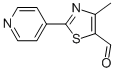 4-Methyl-2-pyrid-4-yl-1,3-thiazole-5-carbaldehyde Structure,892502-19-1Structure