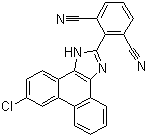 2-(9-Chloro-1h-phenanthro[9,10-d]imidazol-2-yl)-1,3-benzenedicarbonitrile Structure,892549-43-8Structure