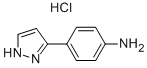 4-(1H-PYRAZOL-3-YL)ANILINE HYDROCHLORIDE Structure,89260-45-7Structure