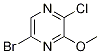 5-Bromo-2-chloro-3-methoxy-pyrazine Structure,89283-94-3Structure