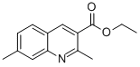 2,7-Dimethylquinoline-3-carboxylic acid ethyl ester Structure,892874-65-6Structure