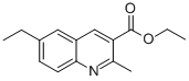 6-Ethyl-2-methylquinoline-3-carboxylic acid ethylester Structure,892874-68-9Structure