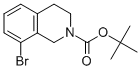 2-Boc-8-bromo-1,2,3,4-tetrahydro-isoquinoline Structure,893566-75-1Structure