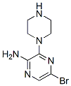 2-Amino-5-bromo-3-piperazin-1-ylpyrazine Structure,893611-67-1Structure