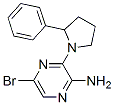 5-Bromo-3-(2-phenyl-pyrrolidin-1-yl)-pyrazin-2-ylamine Structure,893612-01-6Structure