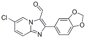 2-Benzo[1,3]dioxol-5-yl-6-chloro-imidazo[1,2-a]pyridine-3-carbaldehyde Structure,893612-37-8Structure