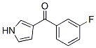 3-(3-Fluorobenzoyl)-1H-pyrrole Structure,893612-64-1Structure