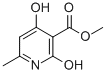 Methyl2,4-dihydroxy-6-methylnicotinate Structure,893616-55-2Structure