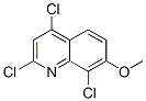 Quinoline, 2,4,8-trichloro-7-methoxy- Structure,893620-26-3Structure