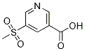 5-(Methylsulfonyl)-3-Pyridinecarboxylic acid Structure,893723-59-6Structure