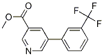 Methyl 5-(3-(trifluoromethyl)phenyl)pyridine-3-carboxylate Structure,893734-85-5Structure