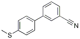 4-(Methylthio)-[1,1-biphenyl]-3-carbonitrile Structure,893734-96-8Structure