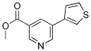 Methyl 5-(thiophen-3-yl)pyridine-3-carboxylate Structure,893735-04-1Structure