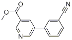 Methyl 5-(3-cyanophenyl)pyridine-3-carboxylate Structure,893735-12-1Structure