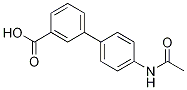 4’-Acetamidobiphenyl-3-carboxylic acid Structure,893737-71-8Structure