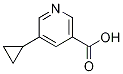 5-Cyclopropyl-3-pyridinecarboxylic acid Structure,893738-23-3Structure