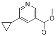 Methyl 5-cyclopropylnicotinate Structure,893740-24-4Structure