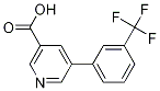 5-[3-(Trifluoromethyl)phenyl]-3-pyridinecarboxylic acid Structure,893740-46-0Structure