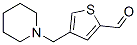 4-(1-Piperidinylmethyl)-2-thiophenecarbaldehyde Structure,893745-85-2Structure