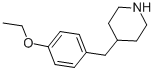 4-(4-Ethoxybenzyl)piperidine Structure,893754-76-2Structure